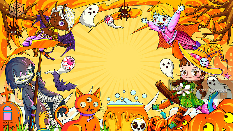 万圣节狂欢图片素材