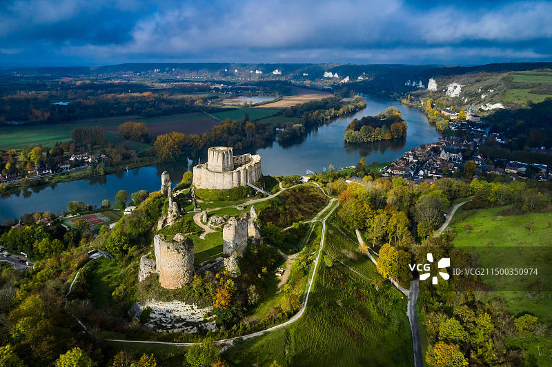 法国厄尔省盖拉尔城堡图片素材