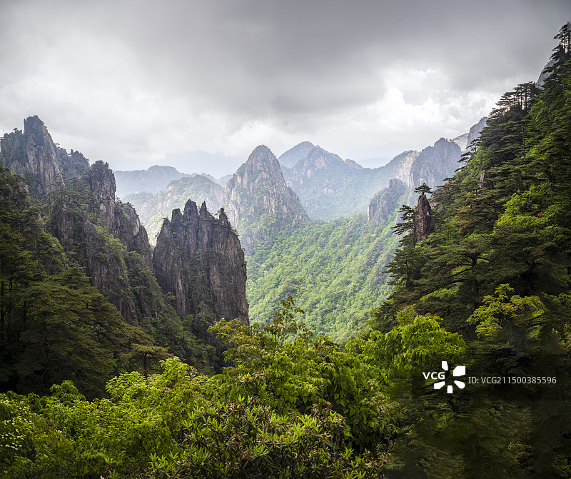 安徽省黄山市大美黄山图片素材