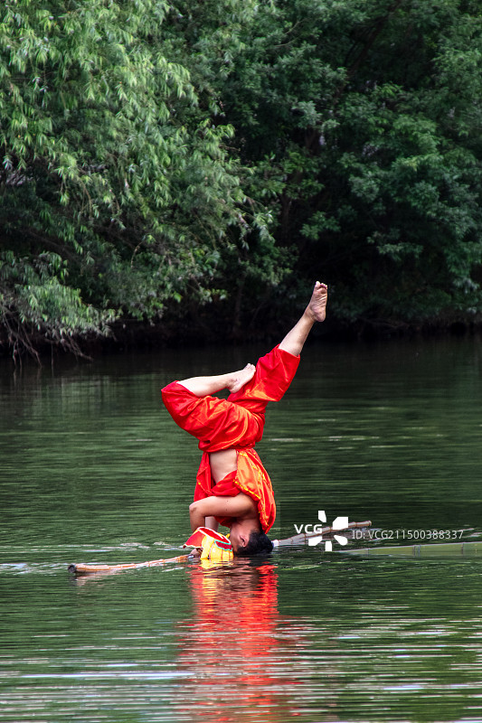 杭州东方文化园大漫金山寺表演图片素材