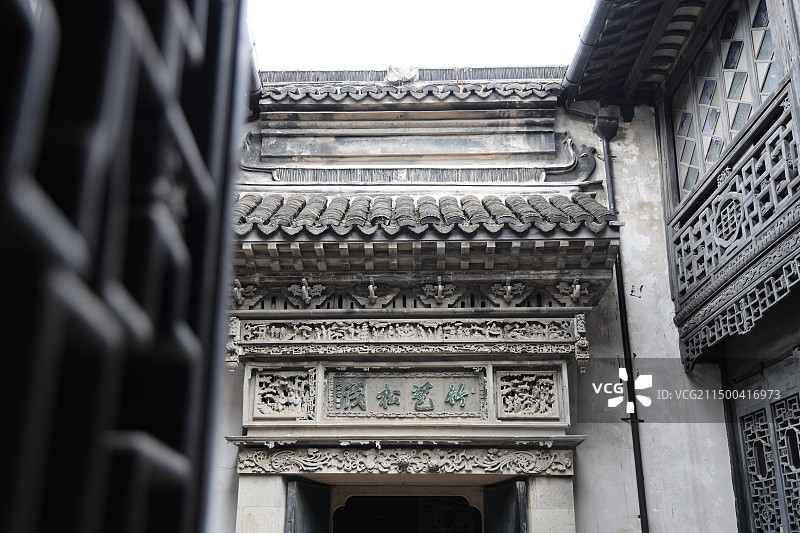 南浔古镇--张石铭旧宅图片素材