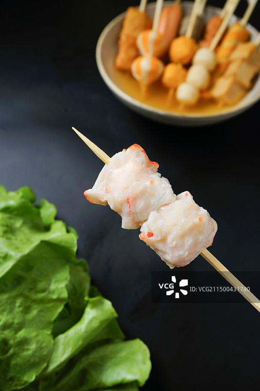 龙味虾球 关东煮 麻辣串 串串图片素材