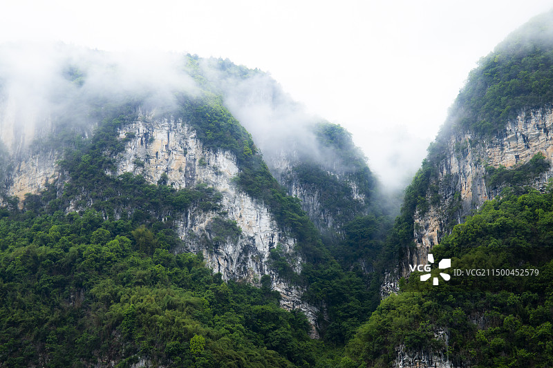 乌江画廊 龚滩古镇图片素材