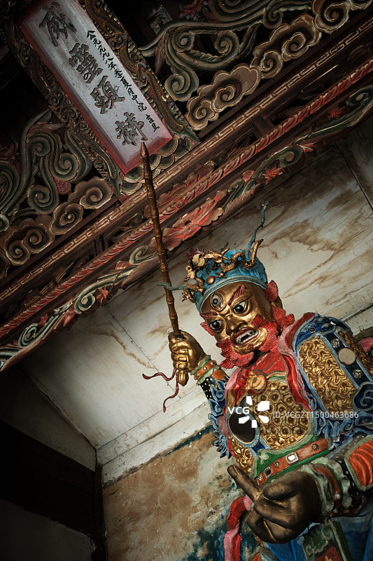 大理巍宝山主君阁灵官殿神像图片素材