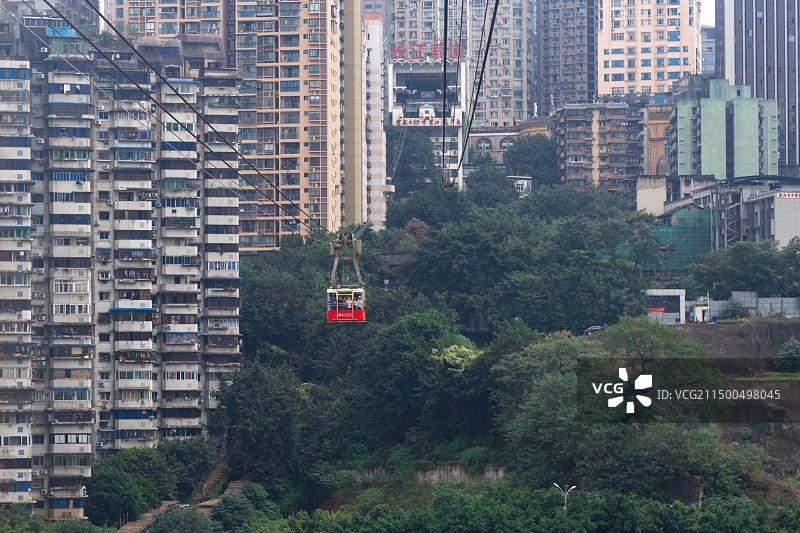重庆长江索道图片素材