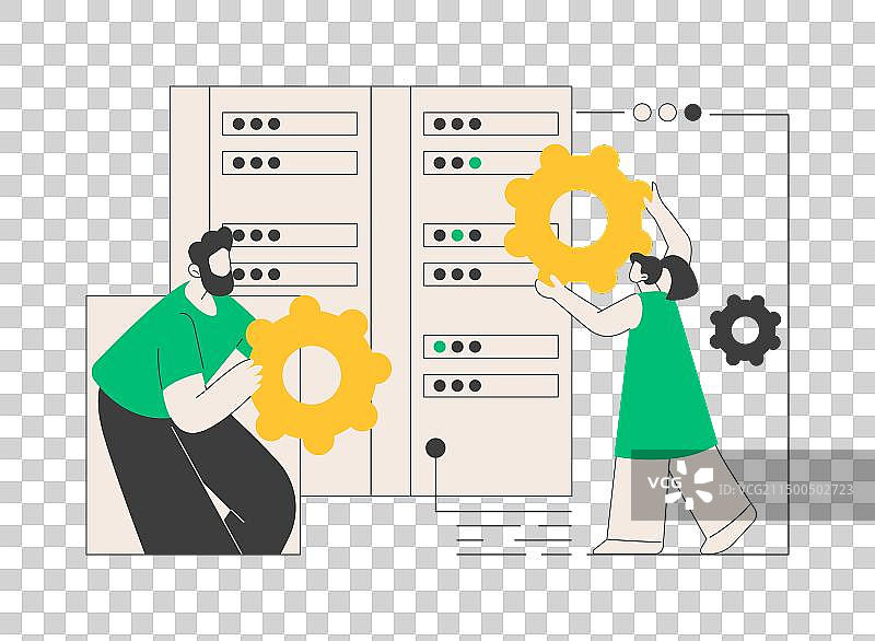 大数据工作抽象概念图片素材