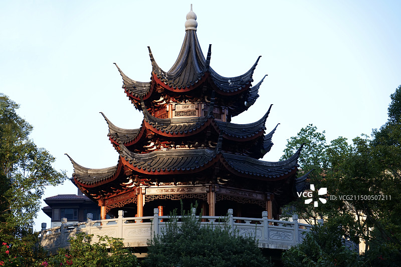 八角楼图片素材