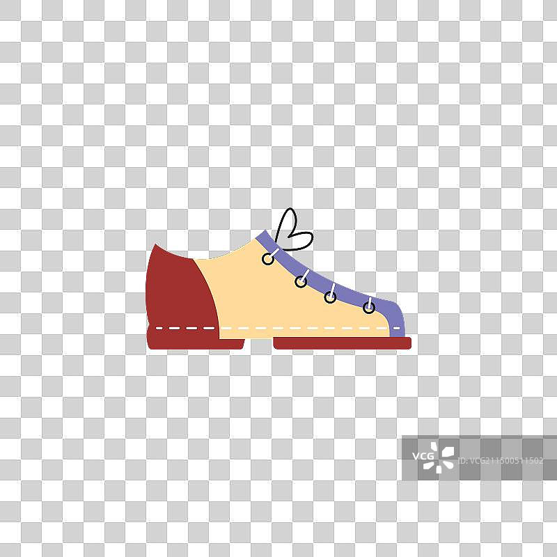 复古靴子装备图片素材