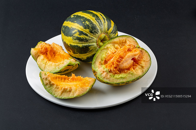 当季水果 阎良小香瓜 甜瓜,蜜瓜图片素材