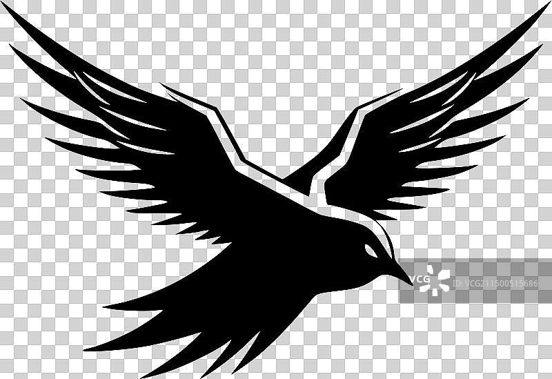 海燕 - 简约剪影图片素材