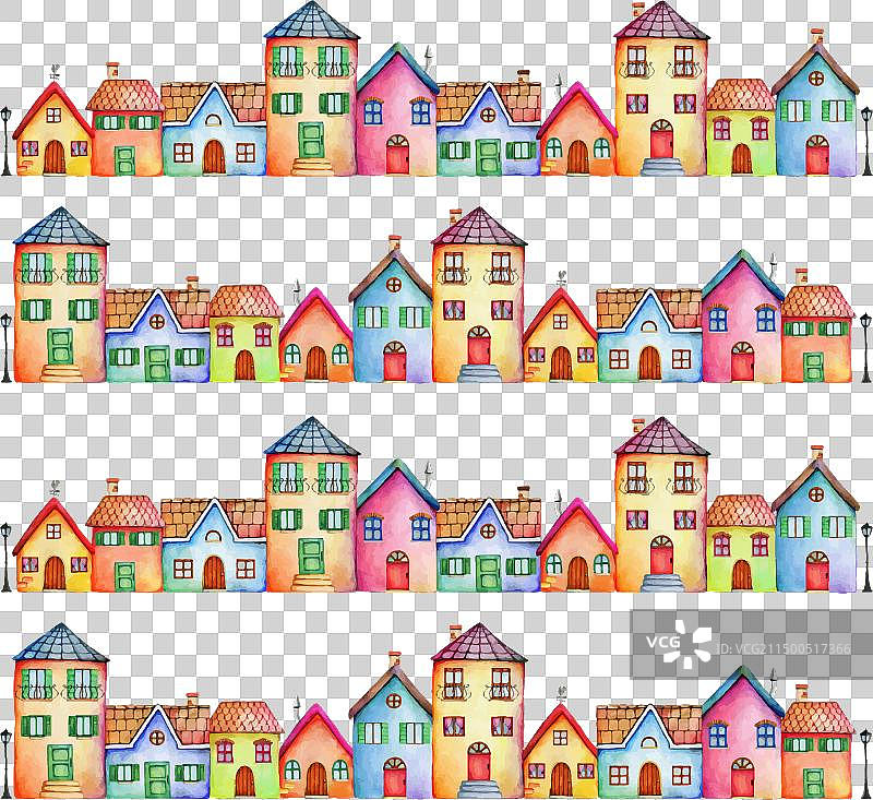 小城市图案图片素材