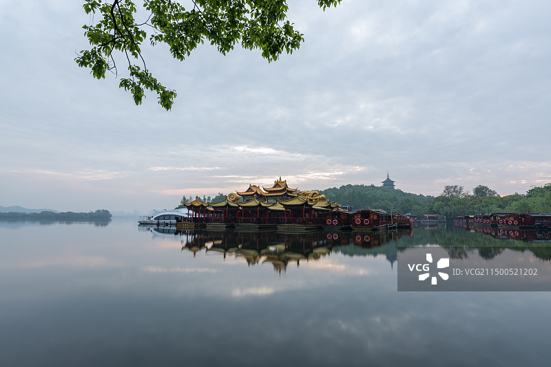 杭州西湖风光图片素材