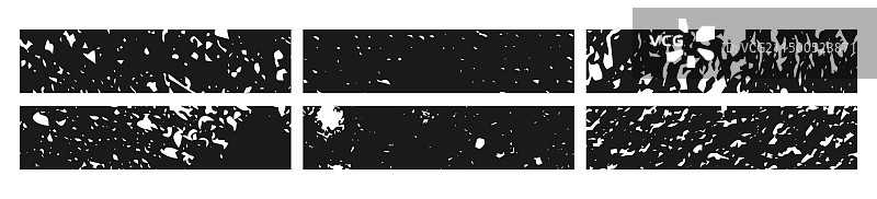 黑色Grunge风格banner合集图片素材