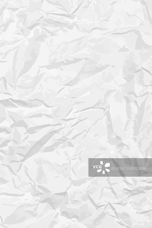 白色干净的褶皱纸图片素材