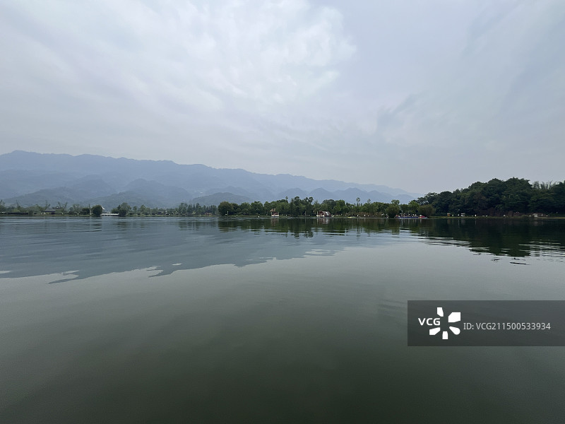重庆大足龙水湖西子湾旅游度假景区自然风光图片素材