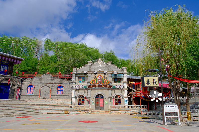 长春莲花岛影视休闲文化园图片素材