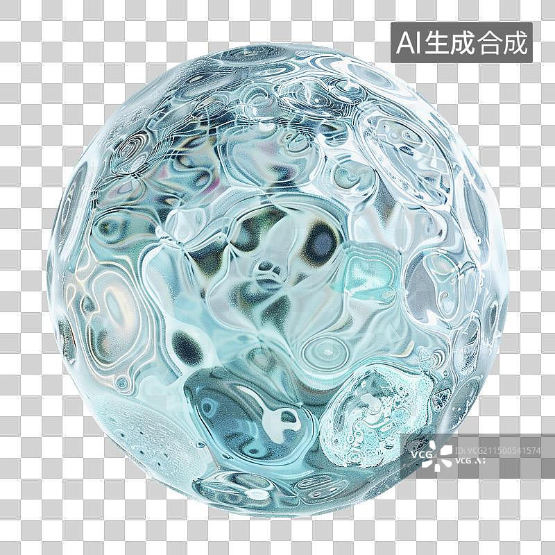 【AI数字艺术】天然保湿分子医美成分图片素材