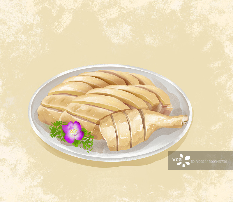 南京传统美食之盐水鸭图片素材