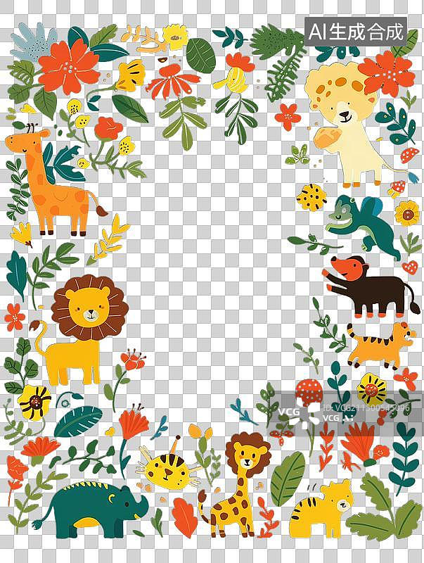 【AI数字艺术】动物 海报 壁纸图片素材