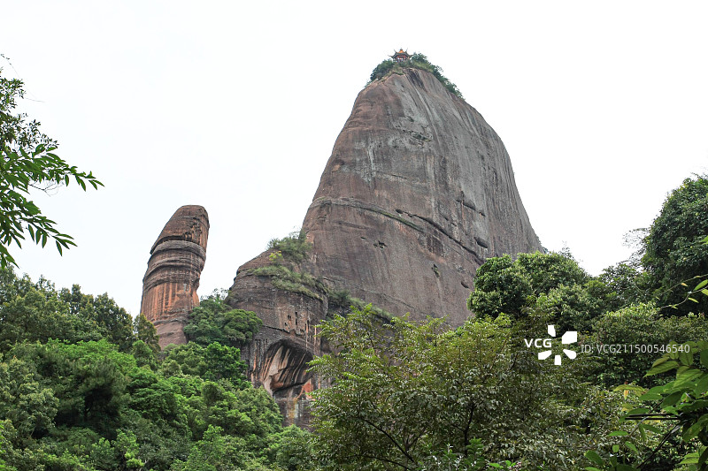 丹霞山阳元山图片素材