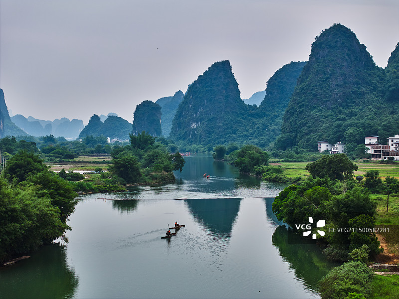 桂林遇龙河图片素材