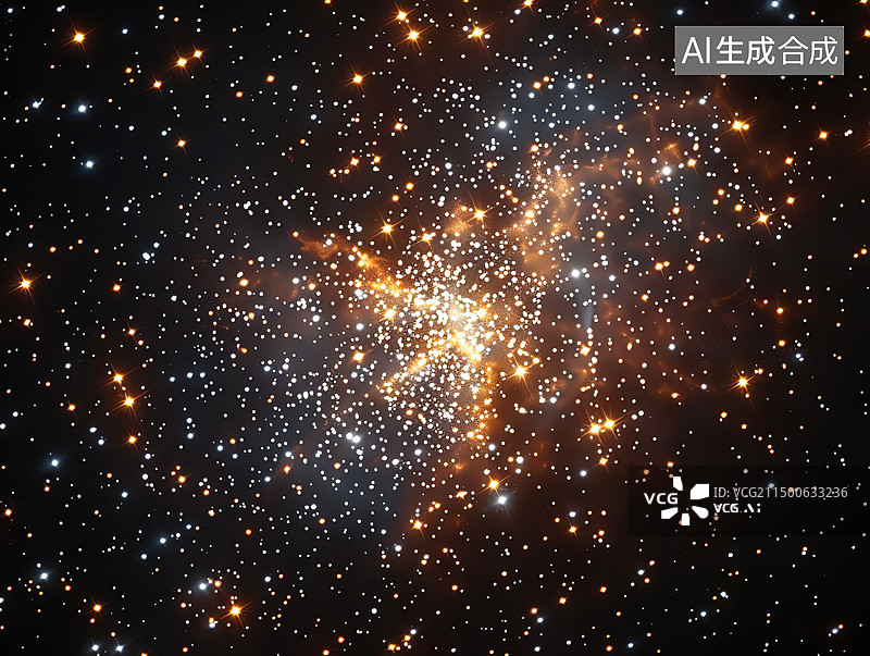 【AI数字艺术】夜空中照亮的纸灯笼的低角度视图图片素材