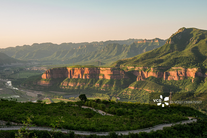 邯郸涉县韩王九寨旅游景区图片素材