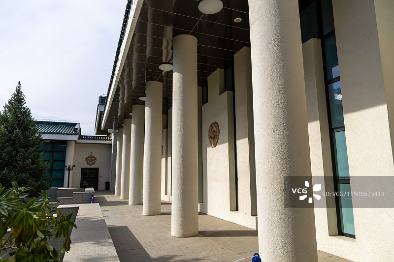 呼和浩特乌兰夫纪念馆图片素材