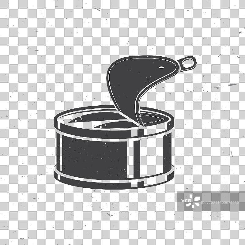 罐装鱼罐头食品图片素材