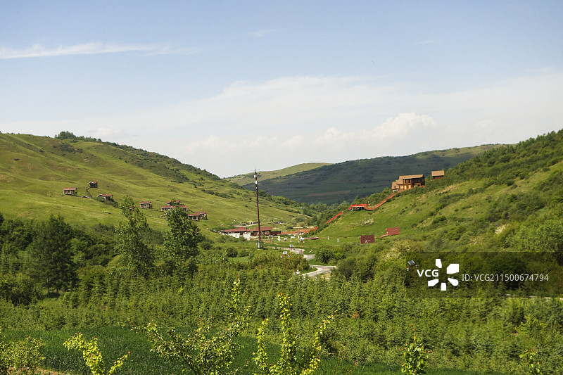 临夏康乐县草长沟景区图片素材