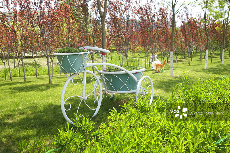 临夏康乐县胭脂湖景区图片素材