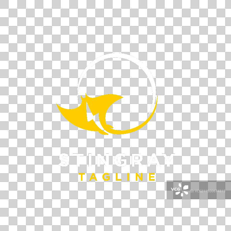 电动概念魟鱼标志图片素材