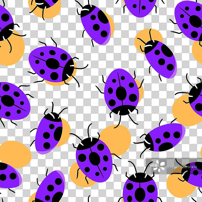 彩色时尚动物无缝图案图片素材