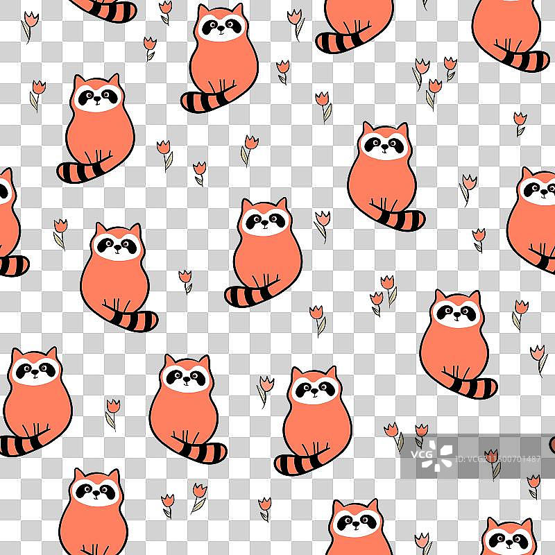 儿童无缝重复图案图片素材