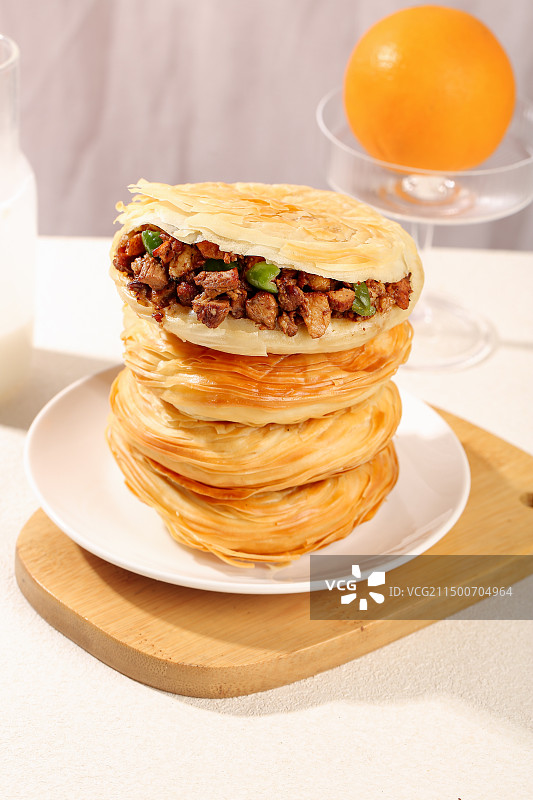 潼关饼图片素材