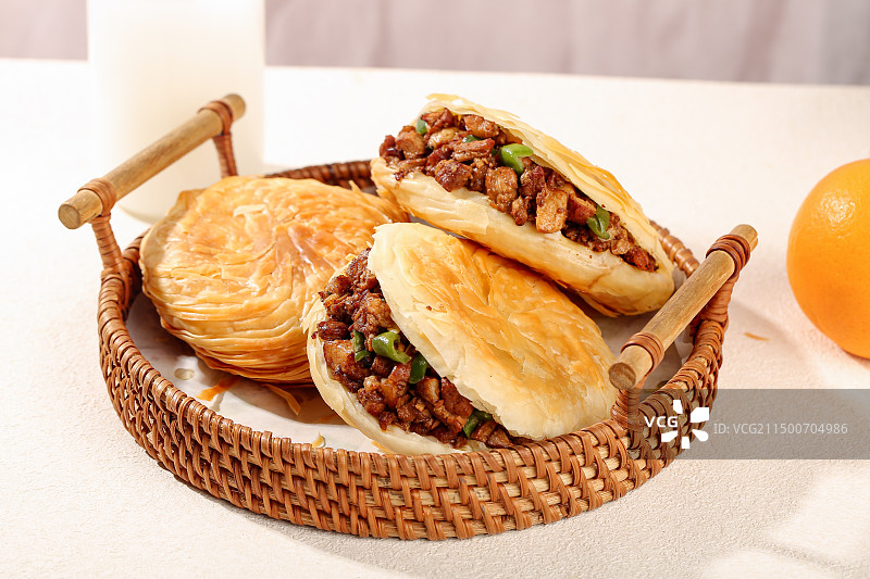 潼关饼图片素材