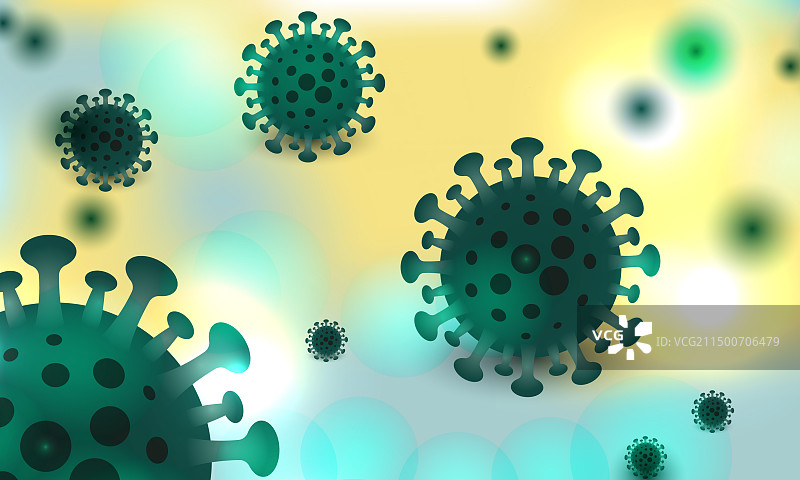 病毒背景科学细菌细胞图片素材
