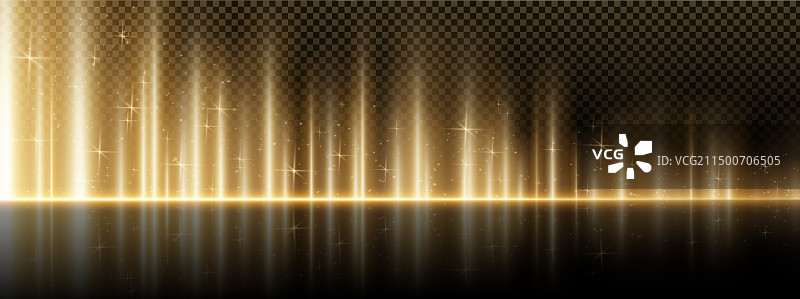 金色光晕从下到上移动竖版图片素材