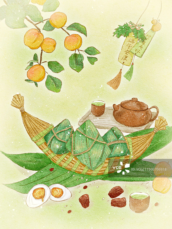 端午节插画图片素材