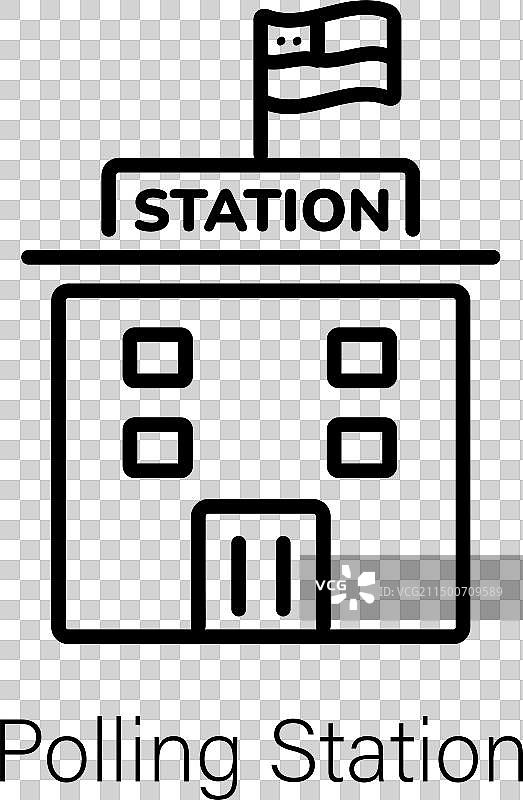 投票站图片素材