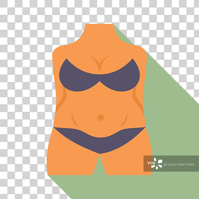 医疗吸脂扁平图标图片素材