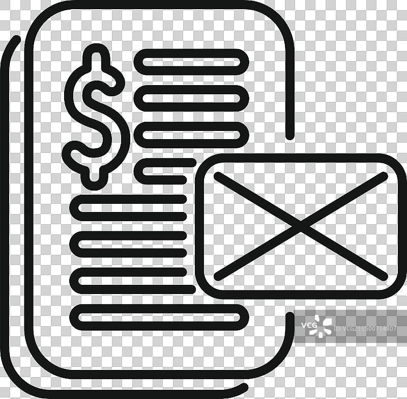 邮件支持财务帮助图标图片素材