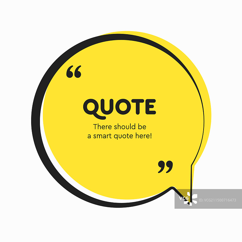 空白文本引言框消息框图片素材