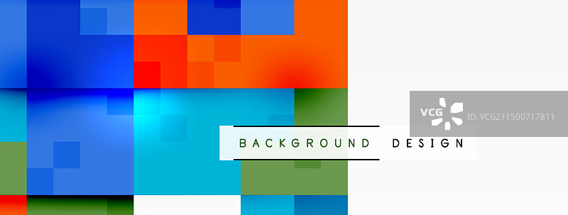 彩色方块背景图片素材