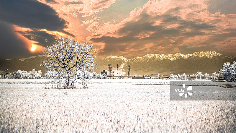 自然祥和        ——红外摄影图片素材