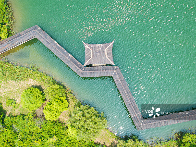 中国无锡宜兴云湖风景区风景图图片素材