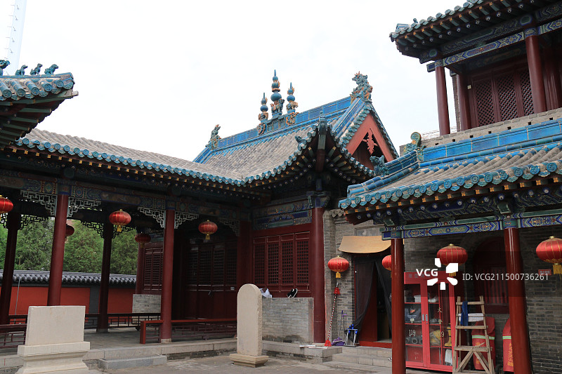 山西太原唱经楼图片素材