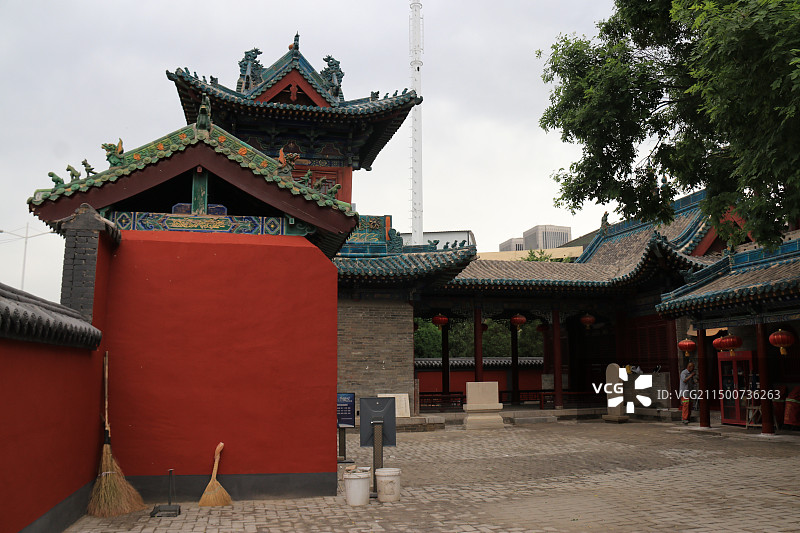 山西太原唱经楼图片素材
