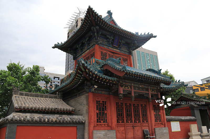 山西太原唱经楼图片素材