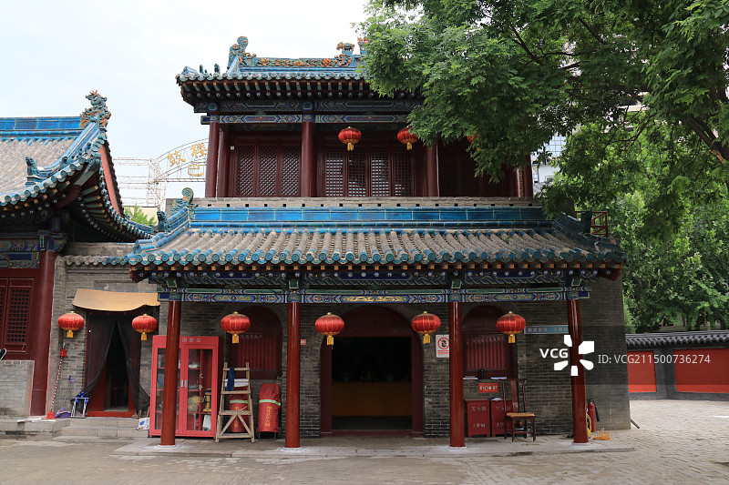 山西太原唱经楼图片素材